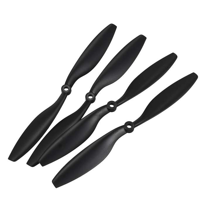 4x 1045 10 Inch Dia 4.5 Inch Pitch Cw/ccw Rotating Propeller Blades Rc Quadcopter Prop