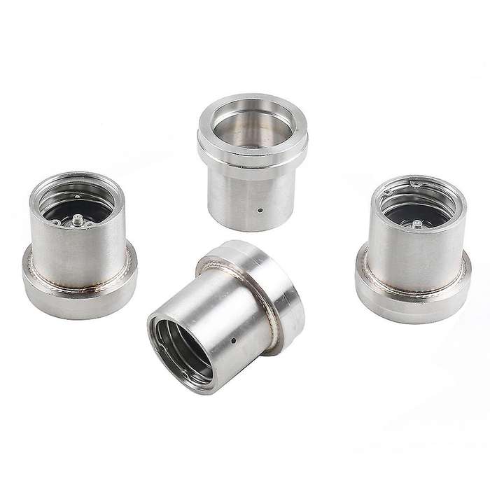 4X 2.441 inch Stainless Steel Boat Trailer Bearing Buddy with Protective Cover