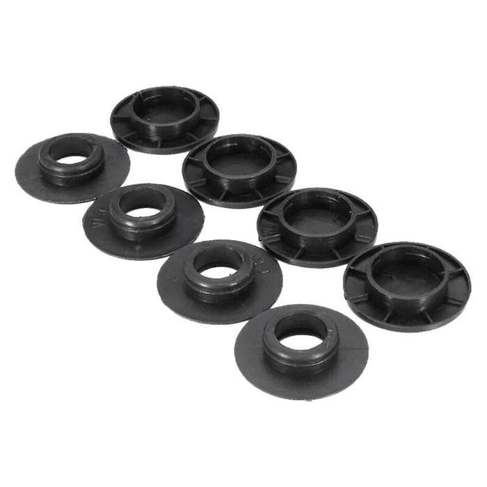 4x Car Mat Carpet Floor Fixing Clips Grips Clamps Nice Black for Mercedes-benz 6680520