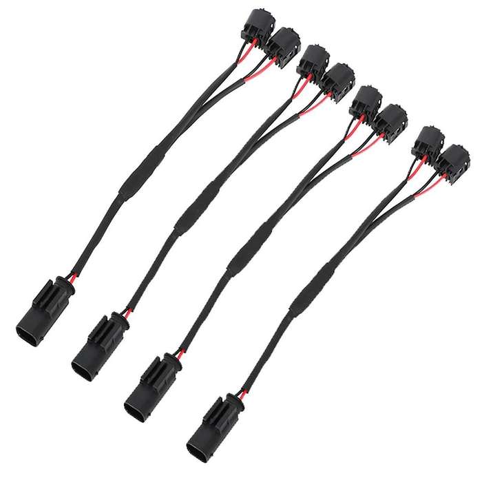 4X Motorcycle Shunt Circuit Socket Extension Adapter Quick Connect Cable for R1200GS R1250GS R 1200