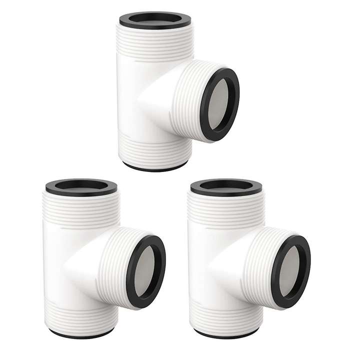for Pool Hoses T-Diverter 1.5 Inch Pool Pump, Pool Hoses T-Joint Connector Above Pool Hose Connector