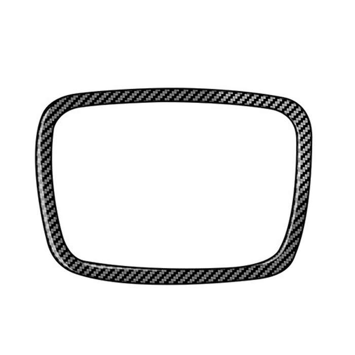 for Prius 60 Series 2020-2023 Carbon Fiber Black Car Steering Wheel Ring Trim Interior Frame Cover