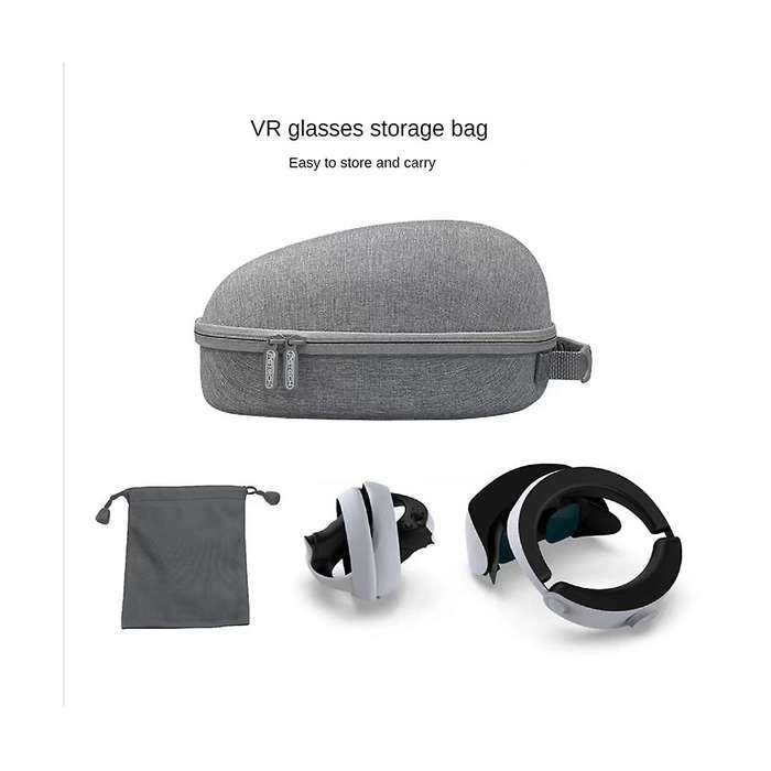 for Psvr2 Useful Handheld Zipper Storage Bag Glasses Protection Cover+storage Bag+ Belt Protection