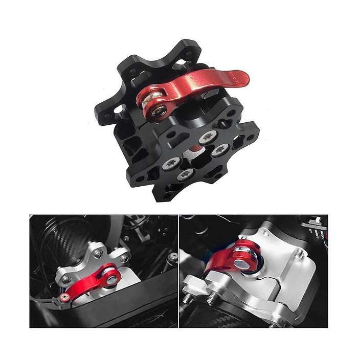 for Q1r Aluminum Alloy Steering Wheel Quick Release for Simagic for for 70mm
