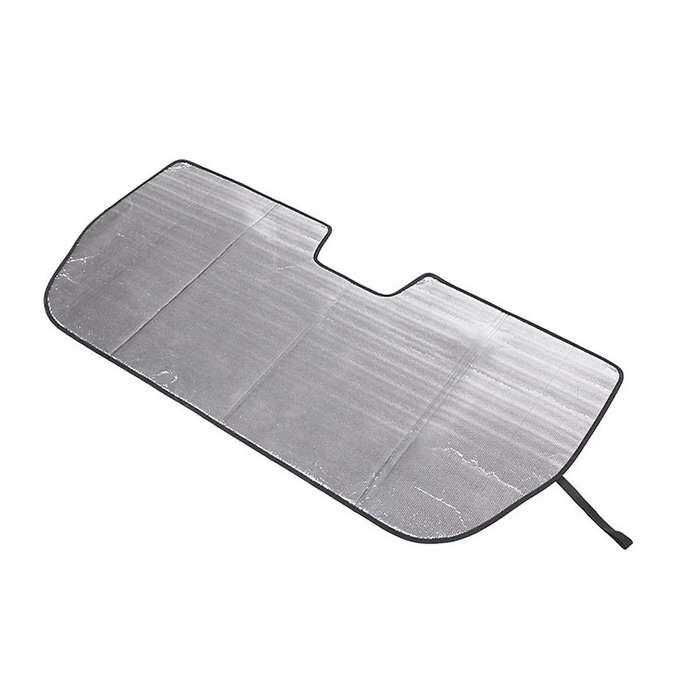 for R1T 2022 2023 Front Windshield Sun Shade, Sun Visor Protector Blocks UV Rays Foldable Interior A