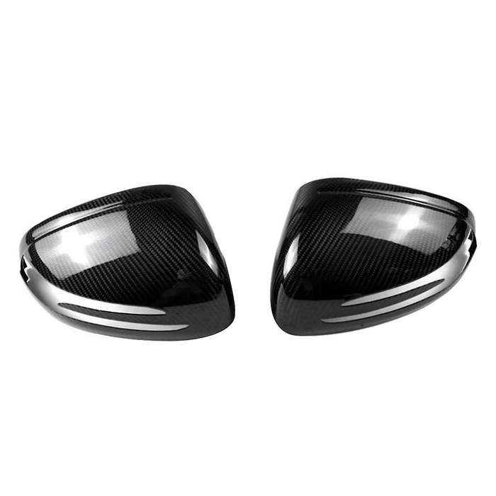 for R172 R197 R231 Slk200 Sl Real Carbon Fiber Side Rear View Mirror Cover Trim Side Wing Mirror Cap