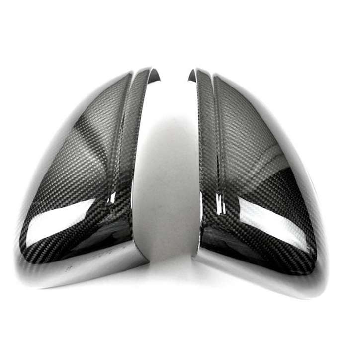 for R172 R197 R231 Slk200 Sl Real Carbon Fiber Side Rear View Mirror Cover Trim Side Wing Mirror Cap
