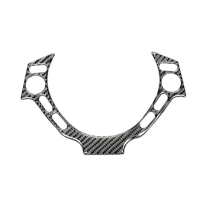 for R35 2009-2015 Carbon Fiber Steering Wheel Switch Button Panel Sticker Speedometer Side Cover Tri