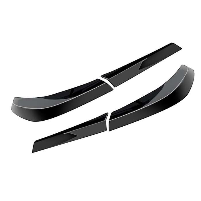 for Raize 200 Series Car Tail Light Eyebrow Cover Decorative Trim Bright Black