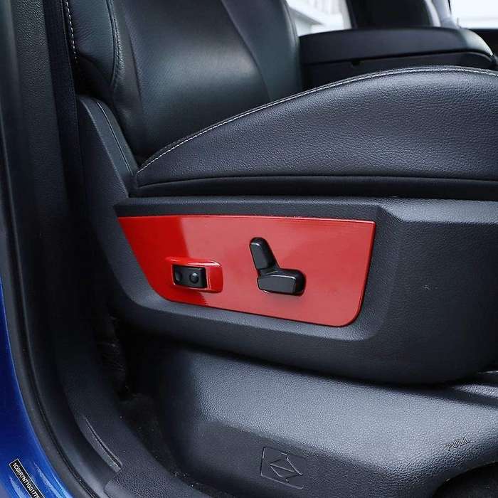 for RAM 1500 2010+ Car Electric Seat Adjustment Panel Button Decoration Cover Trim Stickers Accessor