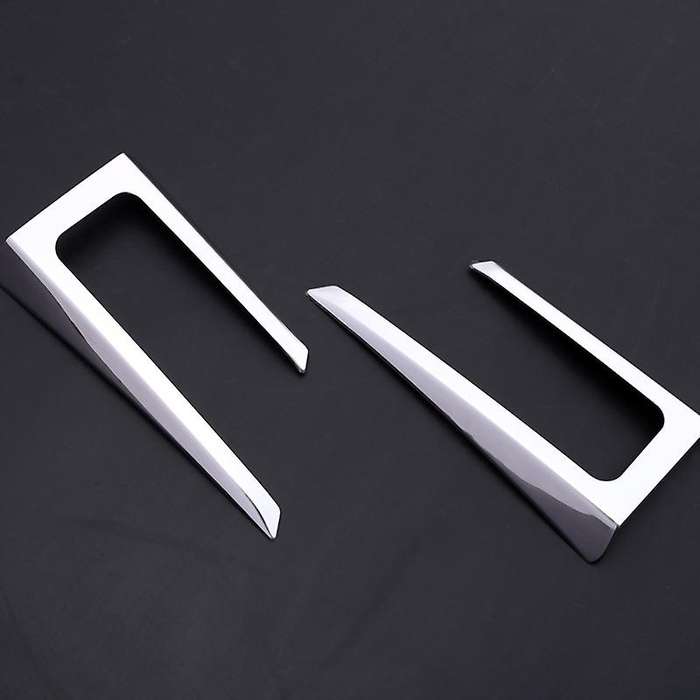 for Raize A200a/210a Stainless Steel Car Fog Lamp Cover Trim Rear Reflector Garnish Bumper Spotligh