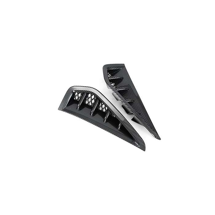 for Ram 1500 2023 2024 Car Side Vent Cover Trim Sticker Exterior Accessories (abs Carbon Fiber)