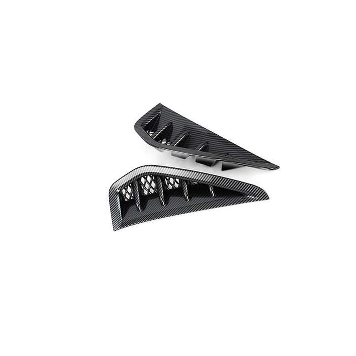 for Ram 1500 2023 2024 Car Side Vent Cover Trim Sticker Exterior Accessories (abs Carbon Fiber)