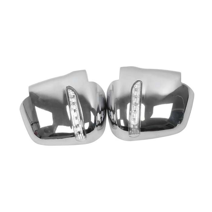 for Refine STAREX 2004 ABS Chrome-Plated LED Rearview Mirror Cover with Turn Signal Reversing Mirror