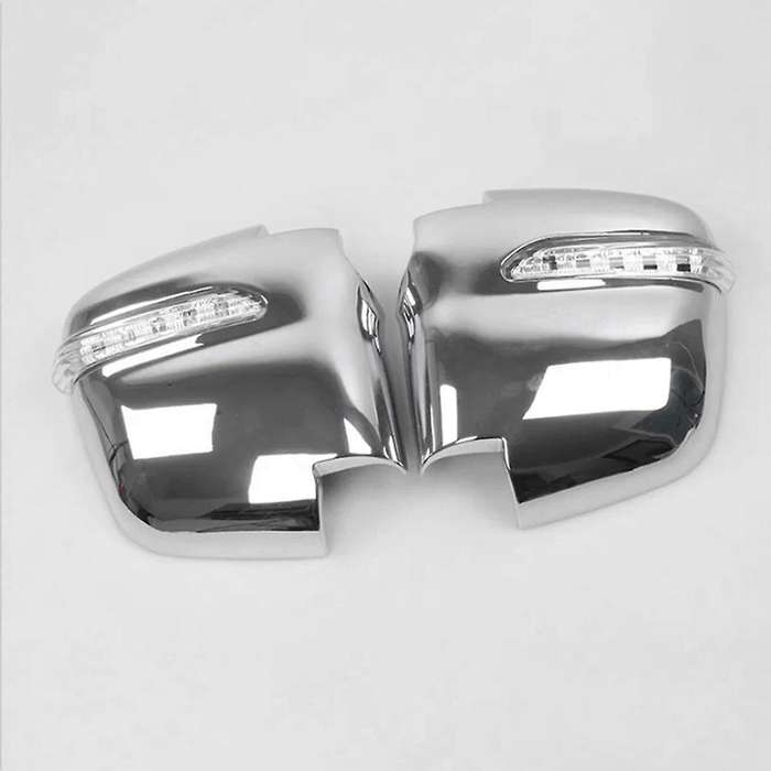 for Refine STAREX 2004 ABS Chrome-Plated LED Rearview Mirror Cover with Turn Signal Reversing Mirror
