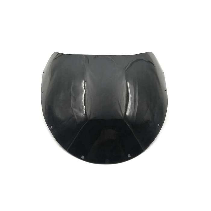 for Rg400 Rg500 Gamma Motorcycle Windshield Windscreen Front Deflector Wind Screen -1987 Black