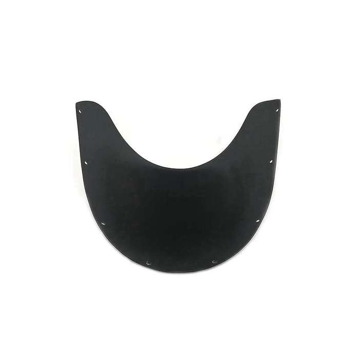 for Rg400 Rg500 Gamma Motorcycle Windshield Windscreen Front Deflector Wind Screen -1987 Black