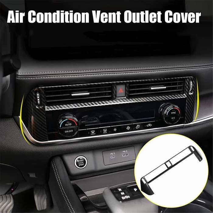 for Rogue 2021 2022 2023 Central Control Air Outlet Vent Cover Frame Cover Trim Accessories (abs Ca