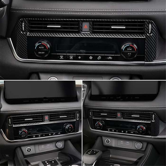 for Rogue 2021 2022 2023 Central Control Air Outlet Vent Cover Frame Cover Trim Accessories (abs Ca