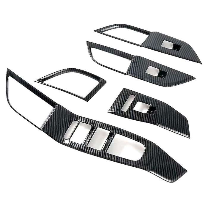 for Rogue X Trail T33 2021 2022 Car Window Lift Switch Panel Cover Trim Decor Frame Sticker Accessor