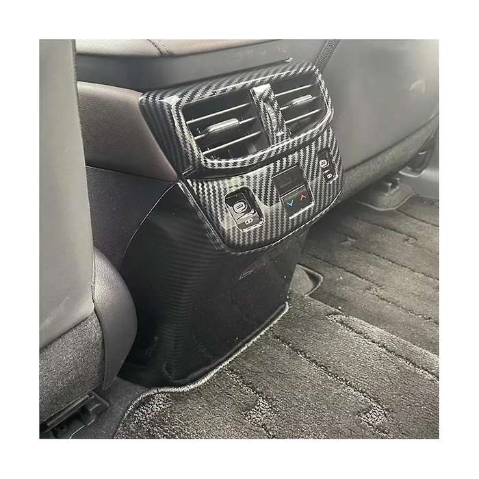 for Rx 350h 450h 500h 2023 2024 Rear Air Condition Outlet Cover Anti Kick Trim Decoration Accessorie