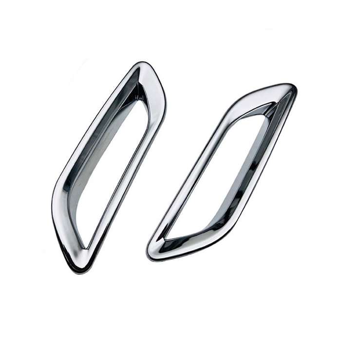 for Rx350 Rx350h 2023 Rear Bumper Fog Light Lamp Cover Frame Trim Decorative Car Accessories