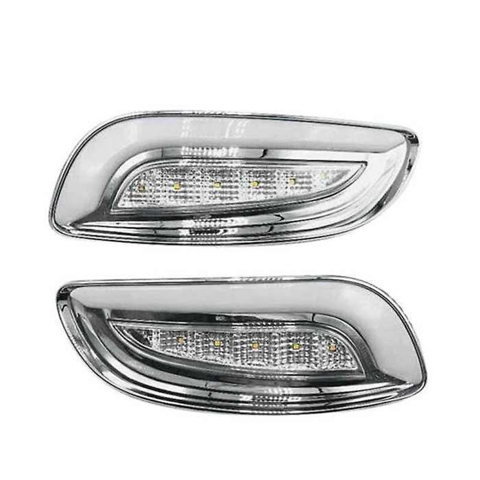 for RX330 RX350 2003 -2009 LED DRL Front Fog Light Indicator Lamp with Turn Signal Daytime Running L