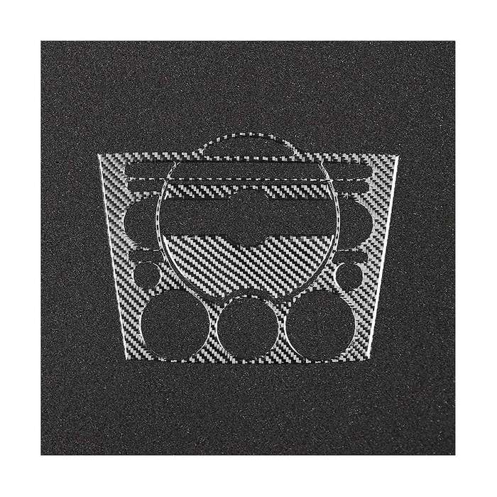 for Rx8 -8 2004-2008 Carbon Fiber Center Control Cd Air Conditioning Panel Trim Stickers Accessorie