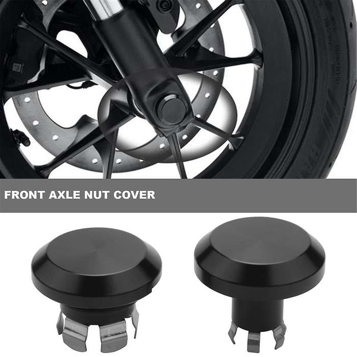 for S 1250 RH1250 S PAN AMERICA 1250 S PA1250 2021 2022 Front Axle Nut Covers Pivot Bolt Covers Blac