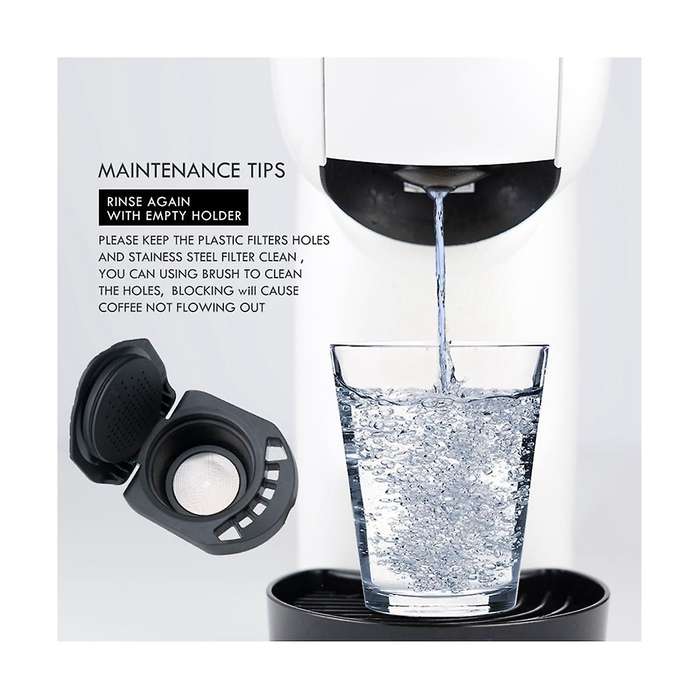 for S / XS Coffee Machines Espresso Accessories Refill Coffee Adapter Reusable Capsule Adapter