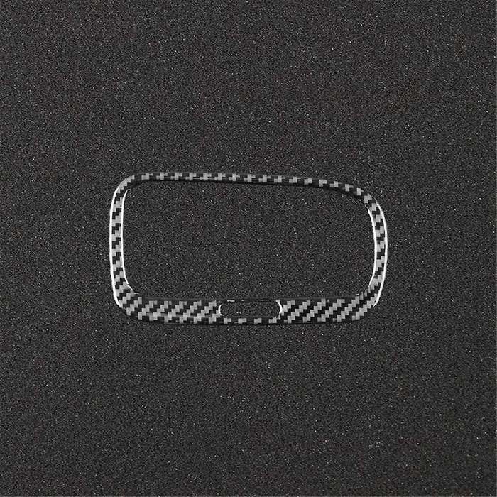 for S2000 2000-2009 LHD Soft Carbon Fiber Side Outlet Cover Trim Sticker Car Interior Accessories