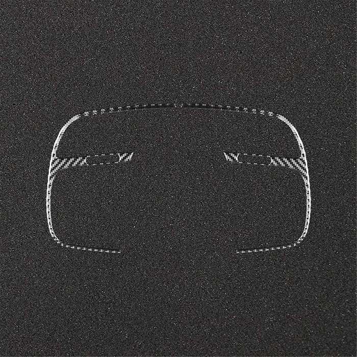 for S2000 2000-2009 Soft Carbon Fiber Side Dashboard Outlet Cover Trim Sticker Car Interior Accesso