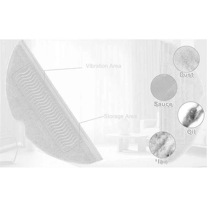 for S7 Maxv Ultra S7 Pro Ultra High-Speed Cleaning Brush with Mop Pad Washable for Mop Dock Self-Cle
