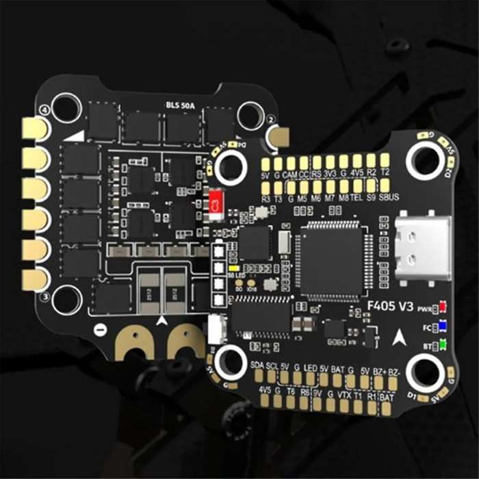 for SB-F405-V3 Flight Control 8 Way Motor 1000Uf Capacity High Frequency Low Resistance Capacitor Mo