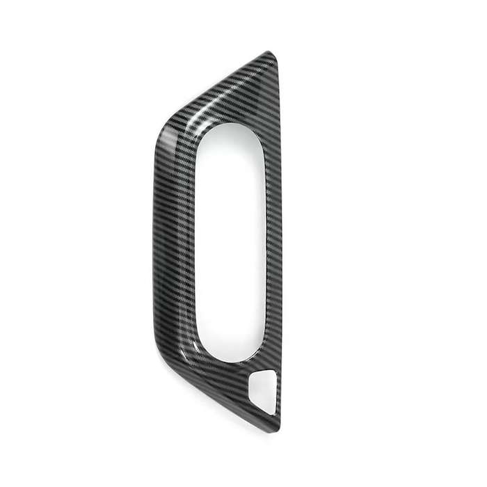 for Seeker 2023 2024 Centre Console AC Knob Cover Trim Panel Accessories , ABS Carbon Fiber