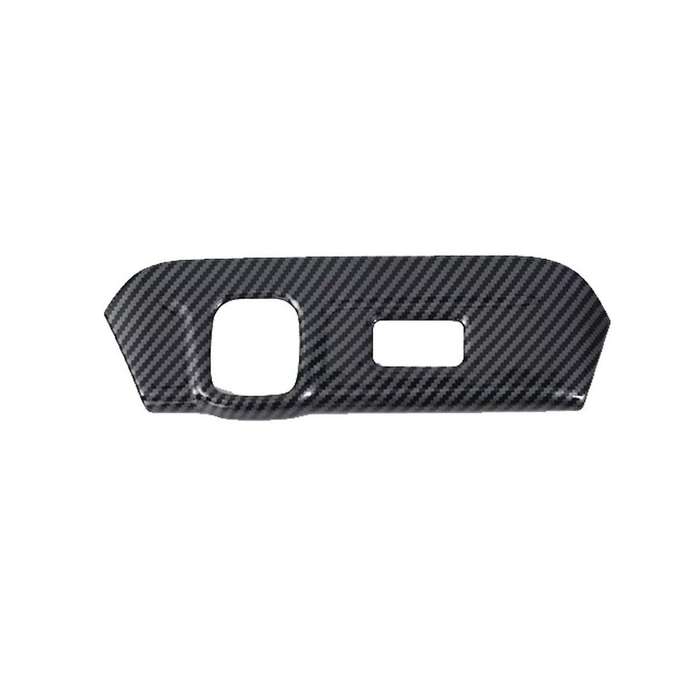 for Seeker 2023 2024 Centre Console Usb Port Panel Cover Trim Interior Accessories , Abs Carbon Fib