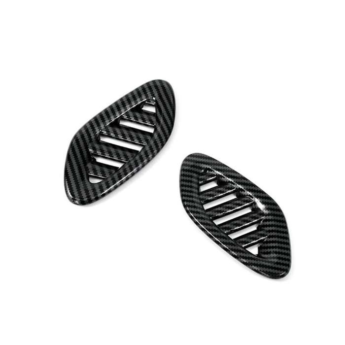 for Seeker 2023 2024 Dashboard Side Air Condition Vent Cover Trim Interior Accessories , Abs Carbon