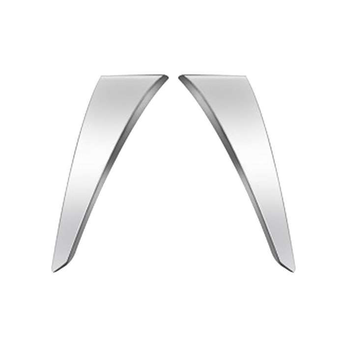 for Sienna 2021 2022 Car Chrome Rear Tail Light Lamp Cover Garnish Strip Eyebrow Cover Trim