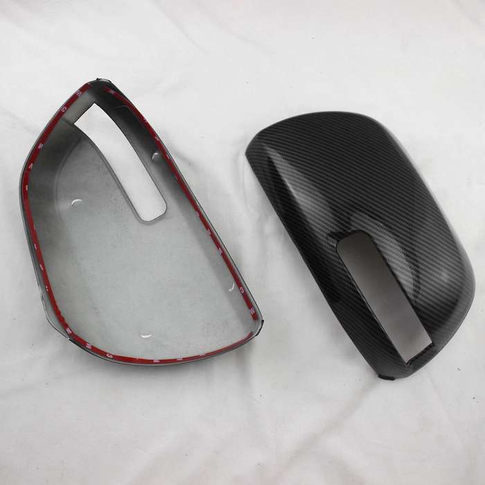 for Sienna 2010-2018 ABS Carbon Fiber Car Exterior Rearview Mirror Cover Wing Mirror Covers Caps