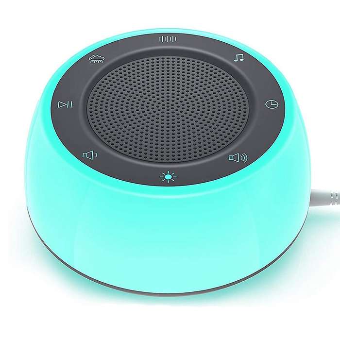 for Sleeping Baby Adults Kids, Sound Machine with Night Light, 16 Soothing Sounds for Sleeping