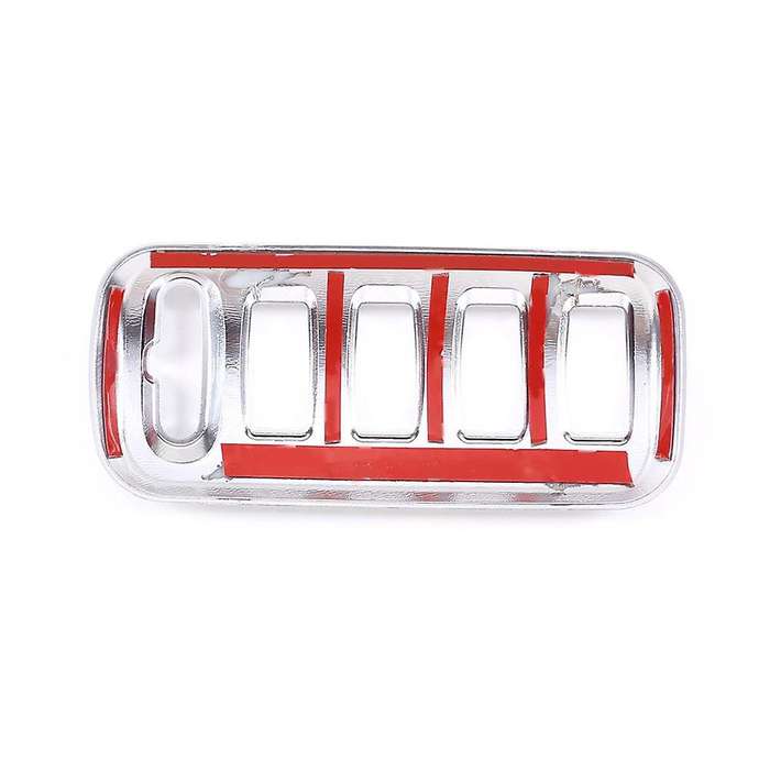 for Smart 453 2015-2020 Car Silver ABS Headlight Switch Cover Trim Interior Car Accessories