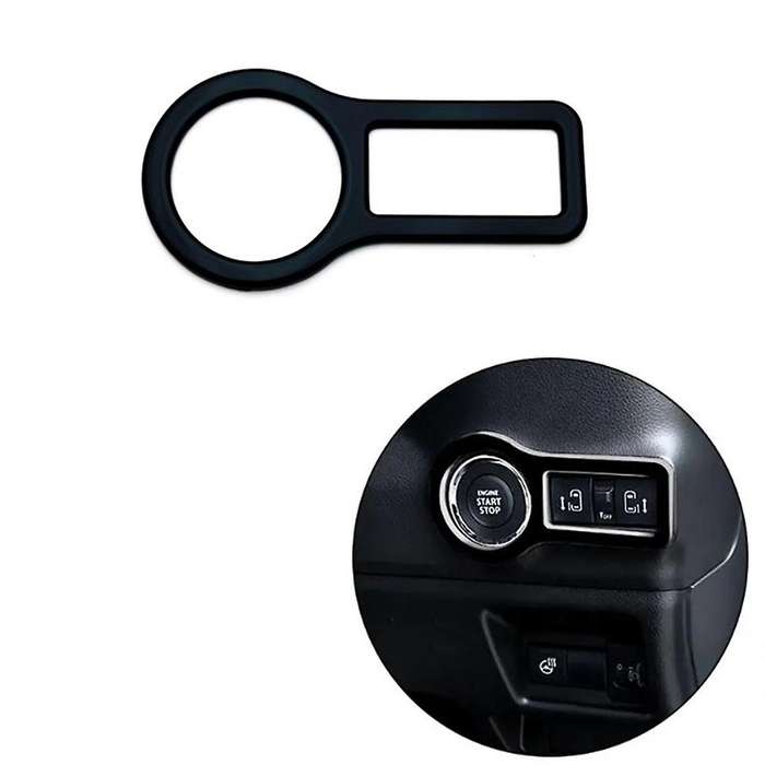 for Spacia Custom MK54S MK94S 2024 Engine Start Stop Switch Cover Trim Accessories Black