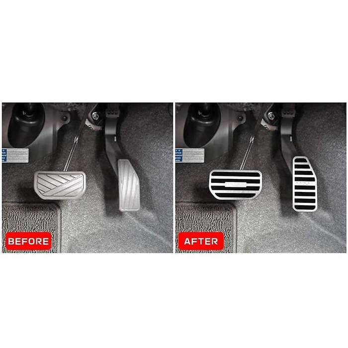 for Spacia / Spacia Custom MK54S MK94S 2023 2024 Aluminum Alloy Anti- Gas Pedal Brake Pedal Cover Ac