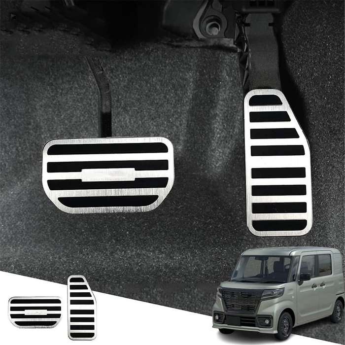 for Spacia / Spacia Custom MK54S MK94S 2023 2024 Aluminum Alloy Anti- Gas Pedal Brake Pedal Cover Ac