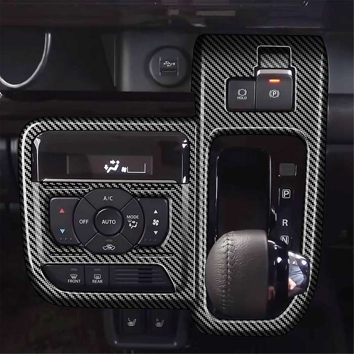 for Spacia/Spacia Custom MK54S MK94S 2024 RHD Center Control Gear Panel Cover Trim Sticker Accessori