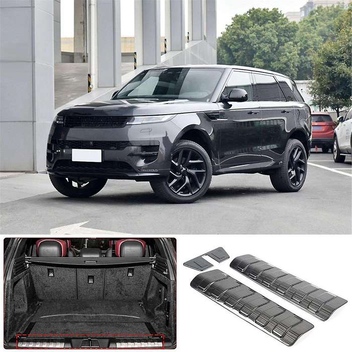 for Sport 2023-2024 Car Interior Rear Guard Panel Stainless Steel Trunk Sill Plate Protector Covers