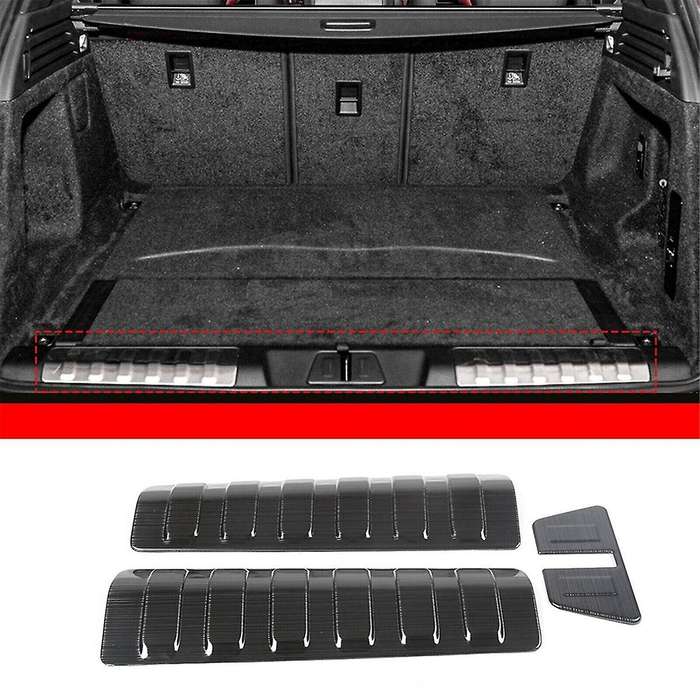 for Sport 2023-2024 Car Interior Rear Guard Panel Stainless Steel Trunk Sill Plate Protector Covers