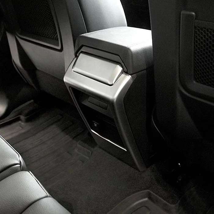 for Sport 2016 Car Accessories Rear Seat Air Conditioning Vent Frame Cover Trim Sticker