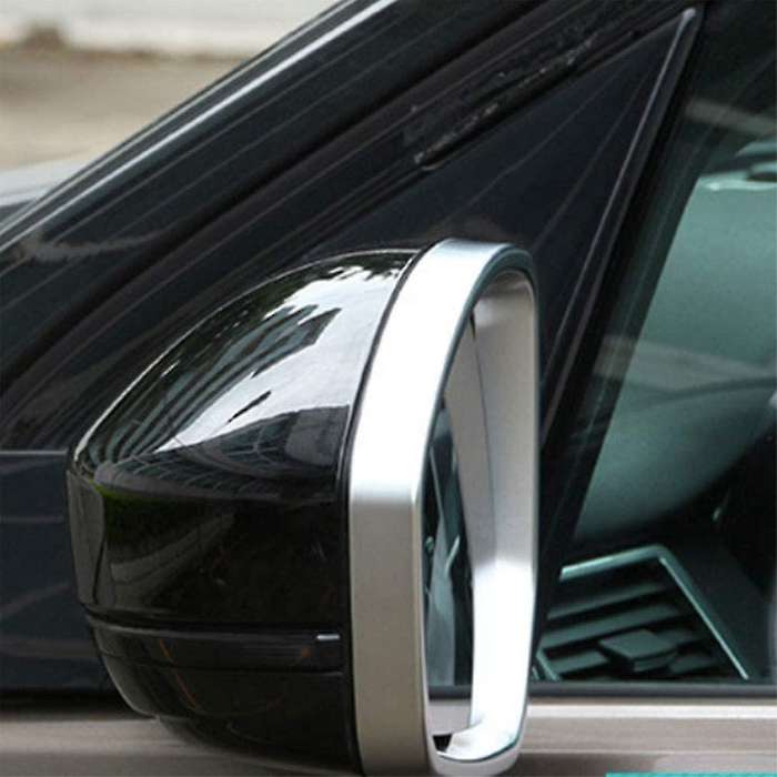 for Sport 4 2012-2018 Car Silver Rearview Mirror Frame Side Mirror Cover Trim