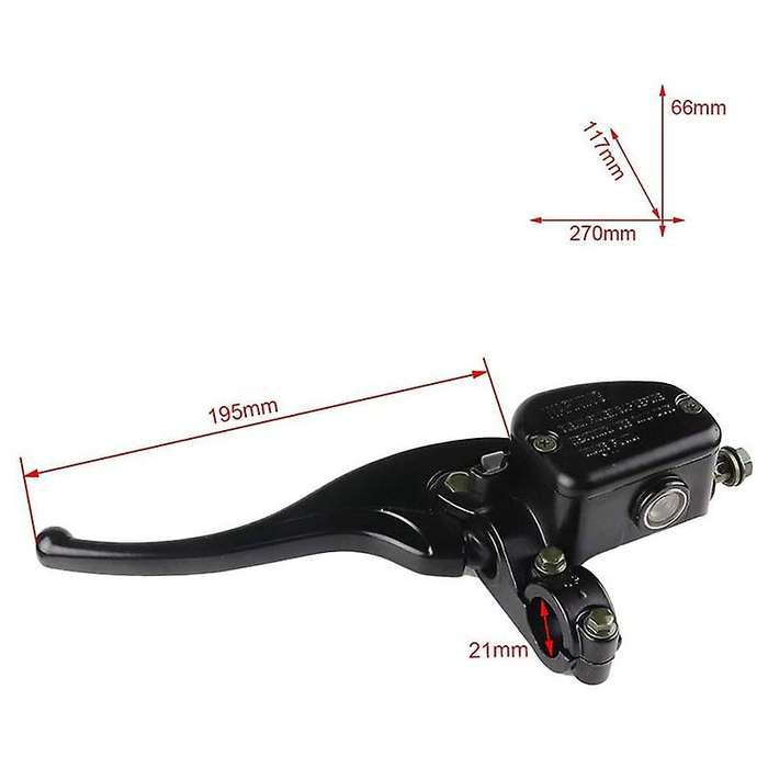 for Sportsman 400 450 500 600 Magnum 325 330 500 Xplorer Xpedition 7/8Inch Left Brake Master Cylinde